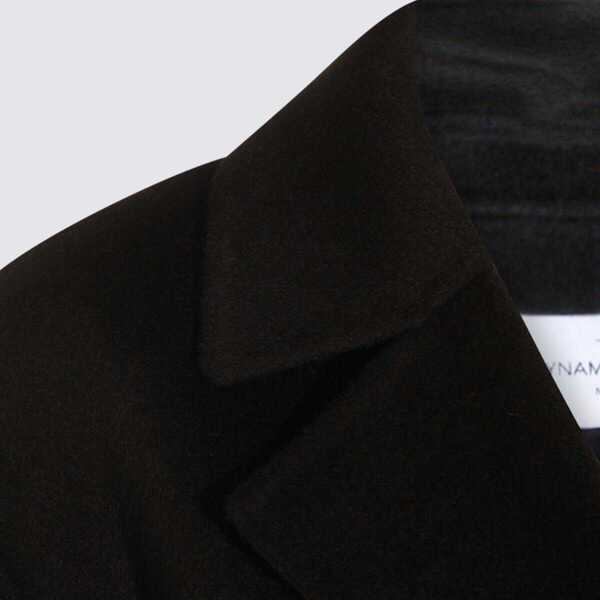 Paltoane The Dynamis Studio The Dynamis Studio Black Wool Coat Black Femei (BM 18797577) 4