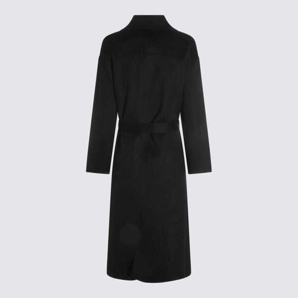 Paltoane The Dynamis Studio The Dynamis Studio Dark Grey Wool Coat Black Femei (BM 18797580) 2