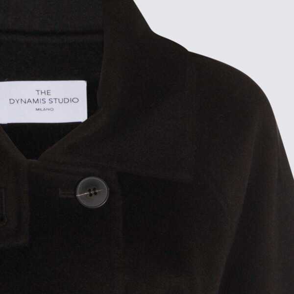 Paltoane The Dynamis Studio The Dynamis Studio Dark Grey Wool Coat Black Femei (BM 18797580) 4