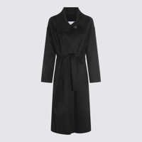 Paltoane The Dynamis Studio Dark Grey Wool Coat Femei