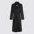 The Dynamis Studio The Dynamis Studio Dark Grey Wool Coat Black