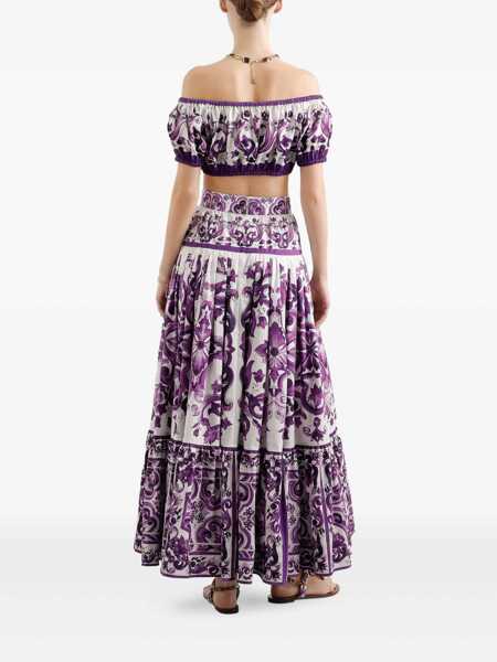 Fuste Dolce & Gabbana Dolce & Gabbana Skirts Purple Femei (BM 18798024) 3