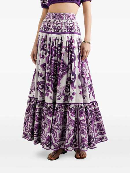 Fuste Dolce & Gabbana Dolce & Gabbana Skirts Purple Femei (BM 18798024) 4