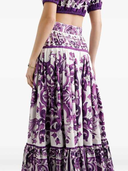 Fuste Dolce & Gabbana Dolce & Gabbana Skirts Purple Femei (BM 18798024) 5