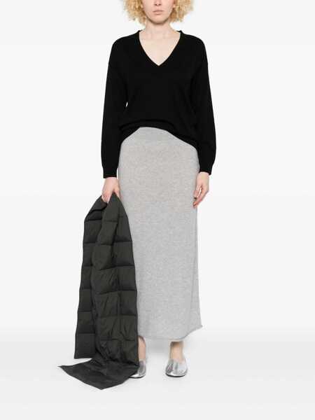 Pulovere Alpha Studio Alpha Studio Black V-Neck Sweater Black Femei (BM 18798039) 2