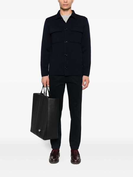 Pulovere Alpha Studio Alpha Studio Silk And Cashmere Crewneck Sweater Black Barbati (BM 18798042) 2