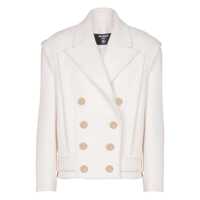 Geci Balmain Double-Breasted Coat Femei