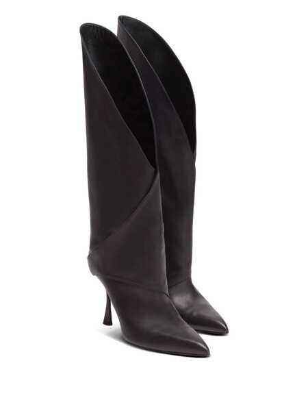 Bocanci Balmain Balmain Twist Boots Black Femei (BM 18798141) 2