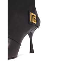 Bocanci Dama - Bocanci Balmain Balmain Twist Boots Black Femei (BM 18798141) - B-mall.ro
