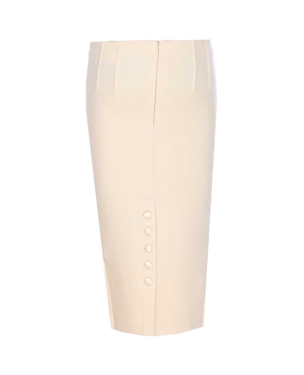 Fuste Elisabetta Franchi Elisabetta Franchi Skirts WHITE Femei (BM 18798408) 2