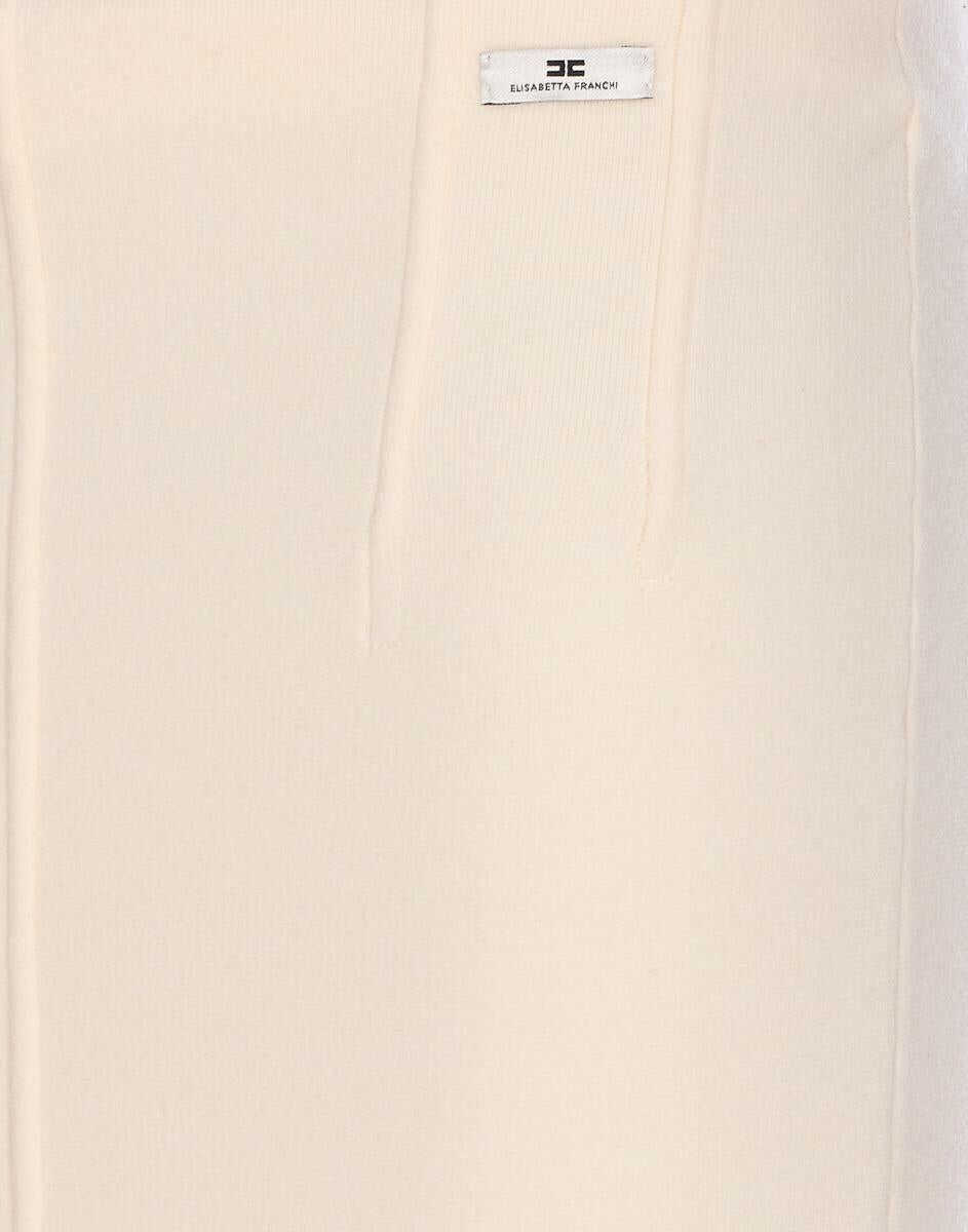 Fuste Elisabetta Franchi Elisabetta Franchi Skirts WHITE Femei (BM 18798408) 3