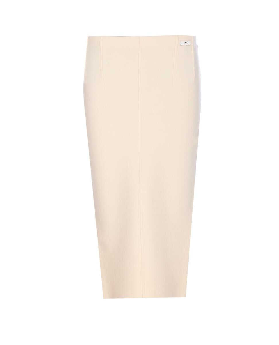 Fuste Elisabetta Franchi Elisabetta Franchi Skirts WHITE Femei (BM 18798408) 1