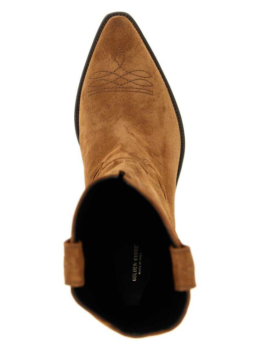 Bocanci Golden Goose Golden Goose Wish Star Boots BROWN Femei (BM 18798474) 4