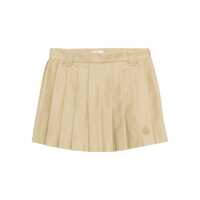 Fuste Moncler Moncler Pleated A-Line Skirt With Logo