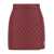 Moncler Moncler Square Quilting Skirt Red