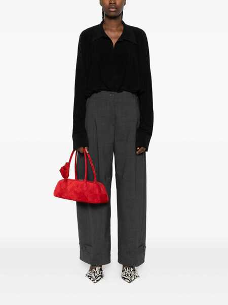 Body-uri NORMA KAMALI Norma Kamali Long Sleeve Bodysuit Black Femei (BM 18798894) 2