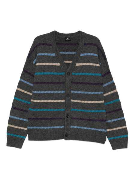 Cardigane Paul Smith Paul Smith Striped Cardigan Black Barbati (BM 18799116) 1
