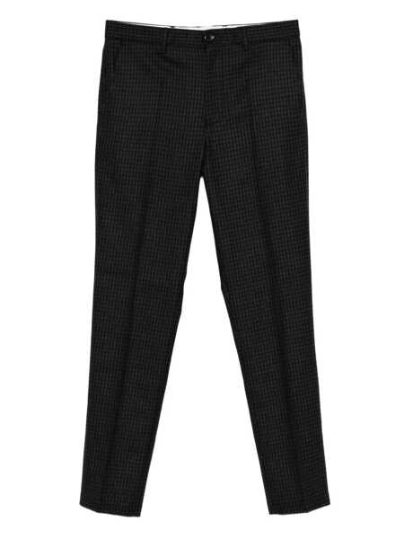 Pantaloni Paul Smith Paul Smith Pleated Trousers Black Barbati (BM 18799125) 1