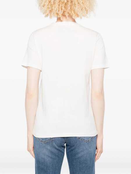 Topuri Elisabetta Franchi Elisabetta Franchi T-Shirts And Polos WHITE Femei (BM 18799182) 4