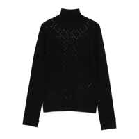 Pulovere Blumarine Geometric Turtleneck Sweater Femei