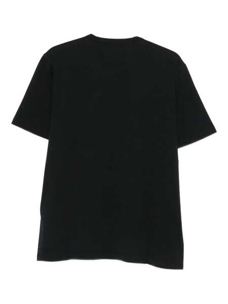 Tricouri C.P. Company C.P. Company Crew Neck T-Shirt With Logo Black Barbati (BM 18799755) 2