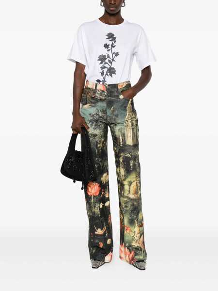 Tricouri Blumarine Blumarine T-Shirt With Print Black Femei (BM 18799761) 1