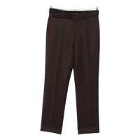 Pantaloni MM6 Maison Margiela Pressed-Crease Belted Pants Barbati