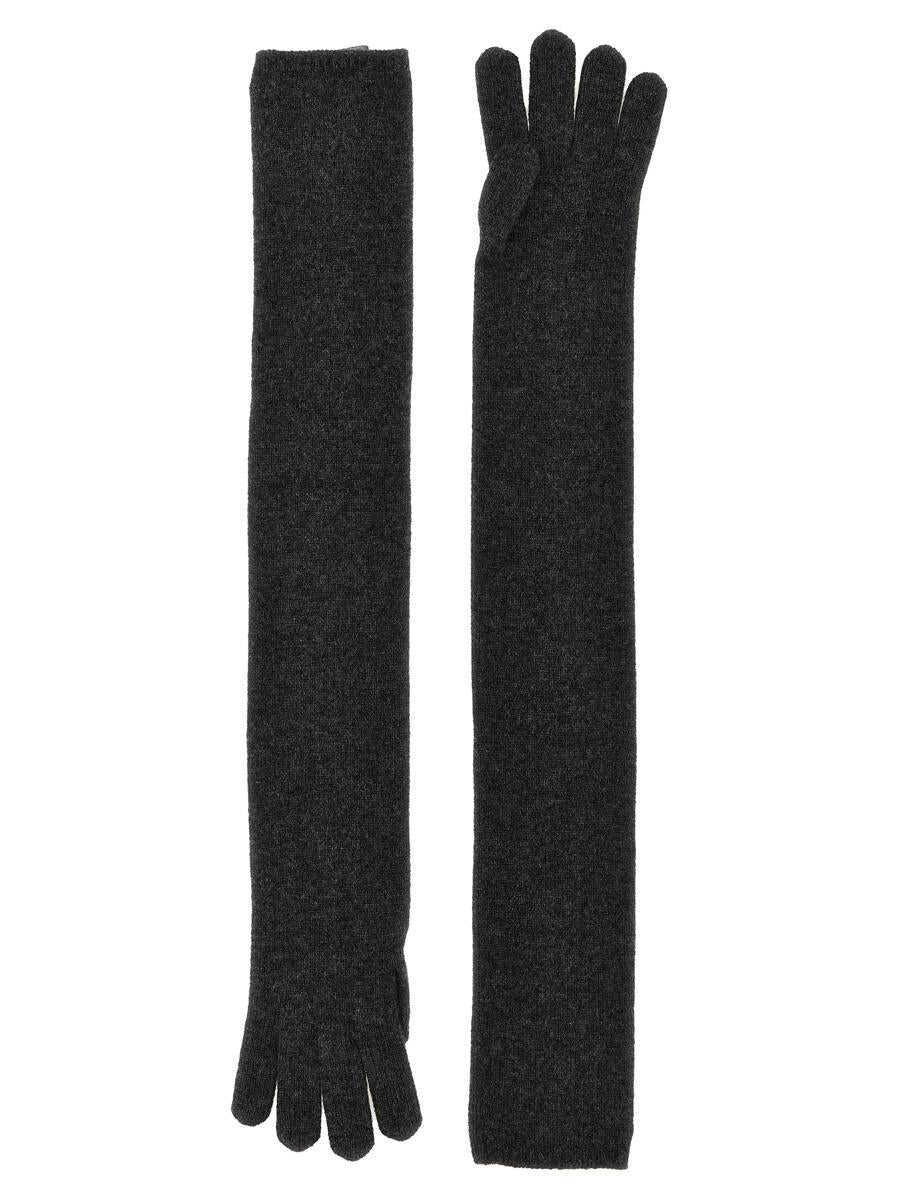 Manusi Max Mara Max Mara Timor Gloves GRAY Femei (BM 18800415) 1