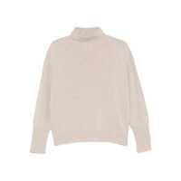 Pulovere Vanisé 'Aurora Sabbia' Turtleneck Sweater Femei