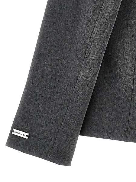 Paltoane Monnalisa VISCOSE BLEND JACKET Gray Fete (BM 18800901) 3