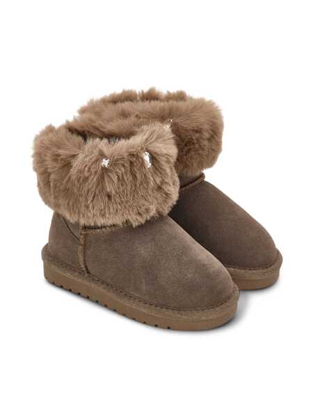 Bocanci Monnalisa BOOTS WITH RHINESTONES Gray Fete (BM 18800910) 1