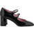CAREL PARIS Alice Mary Jane Pumps BLACK