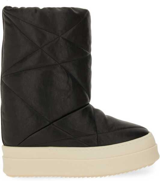 Cizme scurte Rick Owens Boot Mega Bumper Lunar BLACK Femei (BM 18801151) 1