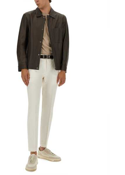 Pantaloni casual Hugo Boss Slim Fit Pants WHITE Barbati (BM 18801169) 2