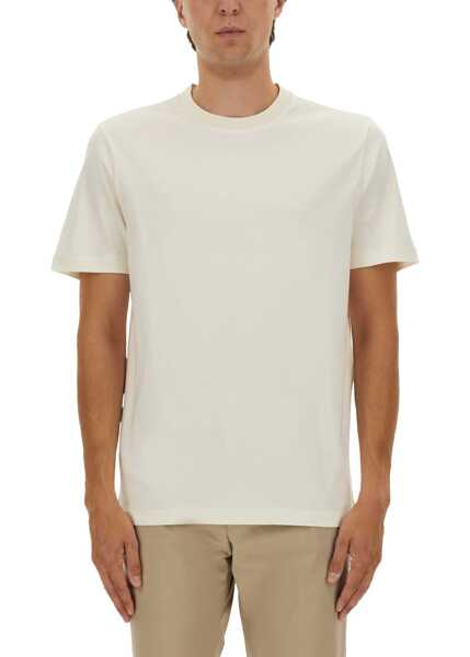 Tricouri Hugo Boss L-Tesar 14 T-Shirt WHITE Barbati (BM 18801235) 1