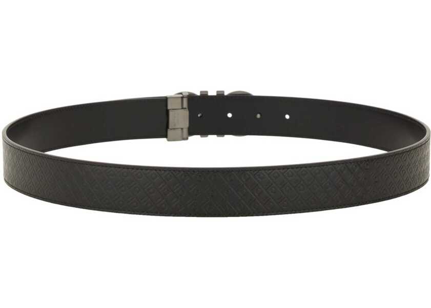 Curele Ferragamo Reversible Hooks Belt BLACK Barbati (BM 18801244) 3