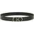 Ferragamo Reversible "Hooks" Belt BLACK