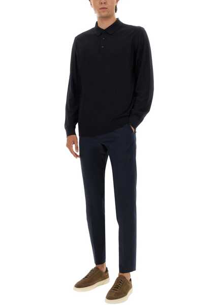 Tricouri Polo Hugo Boss Knitted Polo. BLUE Barbati (BM 18801247) 2