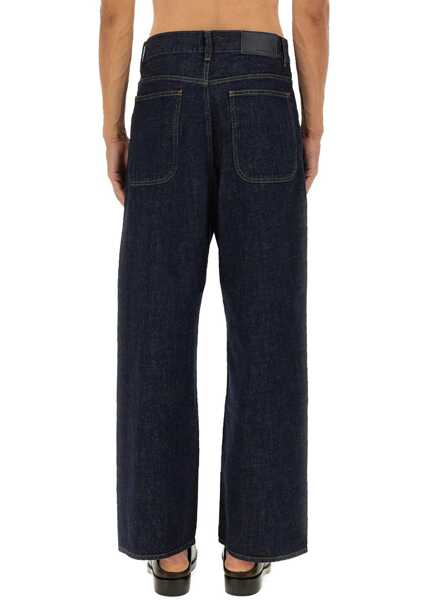 Blugi drepti SUNFLOWER Super Wide Pants BLUE Barbati (BM 18801253) 3