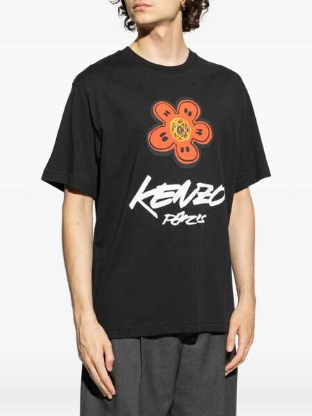 Tricouri Kenzo Kenzo X Futura 2000 T-Shirt BLACK Barbati (BM 18801280) 3