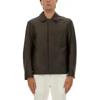 Sacouri office Hugo Boss Leather Jacket