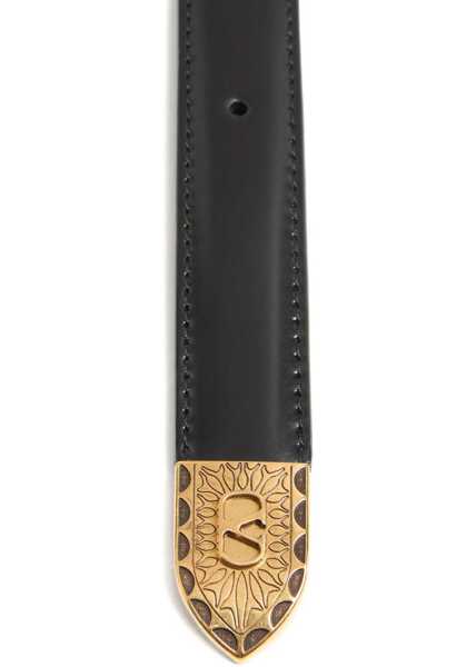 Curele Valentino Garavani Vlogo Signature Belt BLACK Barbati (BM 18801307) 4