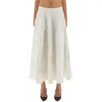 Fuste casual Floral Midi Skirt Femei