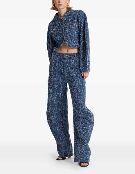 Sacouri office ROTATE Birger Christensen Round Sleeve Jacket BLUE Femei (BM 18801358) 2