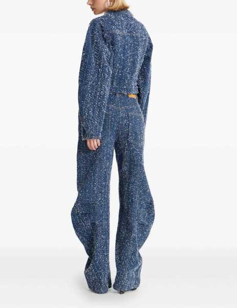 Sacouri office ROTATE Birger Christensen Round Sleeve Jacket BLUE Femei (BM 18801358) 3