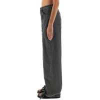 Imbracaminte ROTATE Birger Christensen Dama - Blugi skinny ROTATE Birger Christensen Pants With Laces BLACK Femei (BM 18801361) - B-mall.ro