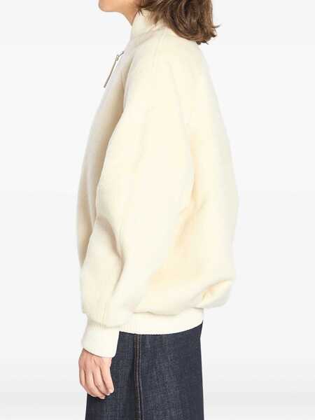 Bomber jacket JACQUEMUS Le Blouson Pilu Bomber Jacket WHITE Femei (BM 18801454) 3