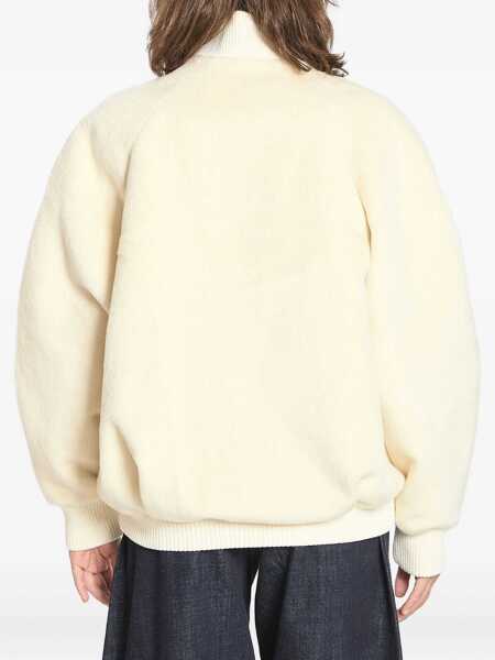 Bomber jacket JACQUEMUS Le Blouson Pilu Bomber Jacket WHITE Femei (BM 18801454) 4