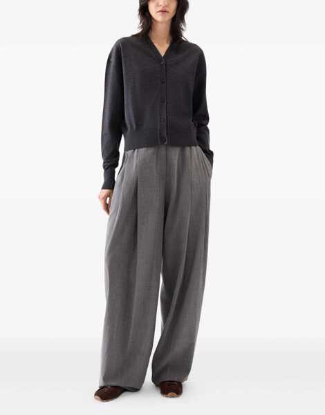 Cardigane JACQUEMUS Brode Cardigan GREY Femei (BM 18801469) 2