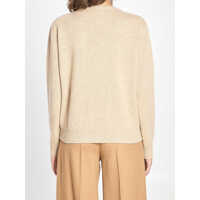 Pulovere Max Mara Dama - Pulovere Max Mara Crew Neck Sweater In Cashmere BEIGE Femei (BM 18801472) - B-mall.ro